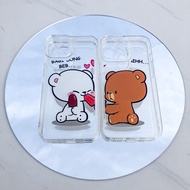 I.Case_Store2 Space V1 Case Bear Couple For iphone 7 8 Plus X Xs Max XR 11 Pro Max 12 Pro Max 13 Pro