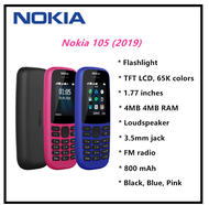 [Malaysia Set] Nokia 105 (2019) New With 1 Year Warranty By Nokia Malaysia Original Feature Phones