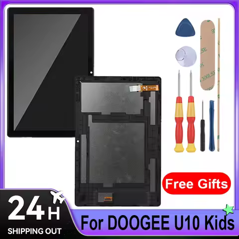 For Doogee U10 Kids/U11/U11 Pro/U12/U13 VIP Edition/LCD Display + Touch Screen Full Assembly Tablet 