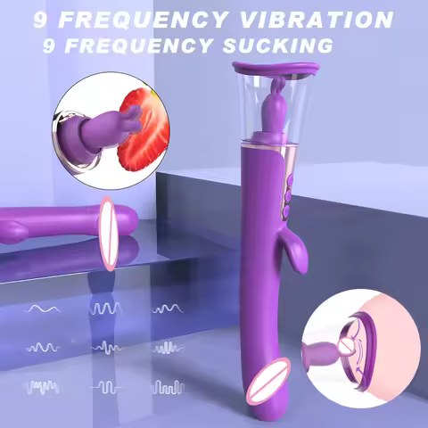 Redshark Tongue Clitoral Sucking Vibrator G Spot Stimulator Masturbator for Women - Pleasure Enhanci