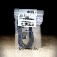 Quad Lock Weatherproof Wireless Charger Right Angle Cable