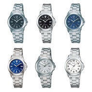 Casio Standard นาฬิกาข้อมือผู้หญิง สายสแตนเลส รุ่น LTP-1215A (LTP-1215A-1A,LTP-1215A-1A2,LTP-1215A-2A,LTP-1215A-2A2,LTP-1215A-7A,LTP-1215A-7B2)