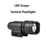 Flashlight Tactical - Senter LED - Dummy Scope -  Pistol Mainan - Plastik
