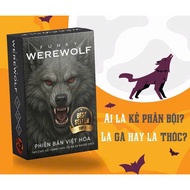 Convenient werewolf game set 55 cards