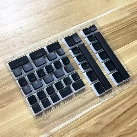 Customized for Corsair STRAFE Cover PBT 6.0u 6.5u Space Keycap Double Shot Dye-Subbed Keycap for Mec