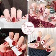 Nail box Christmas Box of 24 Premium Nail Boxes with 5 Free Nail Accessories | Rosé Nail Studio