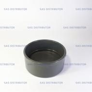 (5 pcs) Dop 2" inch D Soket | Cap 2" inch PVC | Tutup Pipa 2" inch | Dop Pipa 2" PVC | Dop Polos 2"