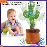 olimpidd|  Cactus Toy Rechargeable Dancing Doll Singing Cactus Doll Toy for Kids and Adults Rechargeable Plush Doll Fun Dancing and Talking Features Perfect Gift for Ages