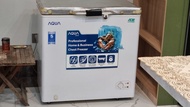 Freezer Box / Chest Freezer AQUA-AQF200 202 Liter Bekas Second
