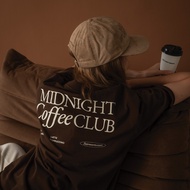 introvertwears | Midnight Coffee Club เสื้อยืดแขนสั้น คอกลม ผ้านุ่มพิเศษ