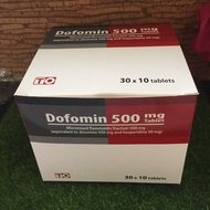 [EXP: 04/2027] Dofomin 500mg (UBAT BUASIR / HAEMORRHOIDS) 10's / 30's