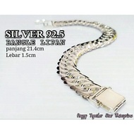 👉925 silver bangle for men  *Rantai tangan Lipan Perak sesuai untuk lelaki@925纯