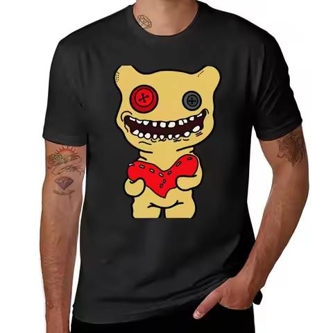 fuggler flash #4 T-Shirt summer top kawaii clothes mens workout shirts