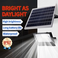 Solar Light Outdoor Waterproof Led Lights Flood Light High Power With Solar Panel Inside The House