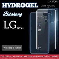 LG G8 anti-scratch HYDROGEL BACK LG G7 Thinq/ LG G6/ LG G5/ LG G4/ LG G3/