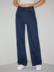 Cider High Waist Wide Leg Jeans