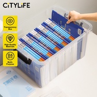 Citylife 42L Stackable Storage Box Plastic Storage Box Organizer Large Capacity Container
