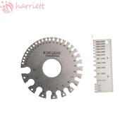HARRIETT Wire Gauge Wire Sheet Stainless Steel Anti-rust 0.3125"-0.007" Scale Measuring Tool