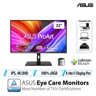 ASUS ProArt PA32UCR-K Professional Monitor – 32-inch, IPS, 4K UHD (3840 x 2160), 1000 nits, HDR-10, HLG, ΔE  1, 98% DCI-P3, 99.5% Adobe RGB, 100% sRGB/Rec. 709, Hardware Calibration, USB-C, Calman Ready, ColourSpace Integration, X-rite i1 Display Pro