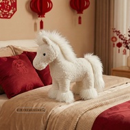 Cute Realistic Horse Plush Toy Doll