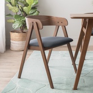 LOFT LIVING CARTER Solid Wood Arm Dining Chair bent wood back rest