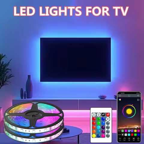 RGB5050 TV LED Backlight APP Remote Control USB 5V Ribbon Flexible Lamp For TV LED Tape Home Bedroom