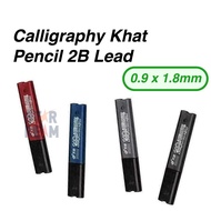 Refill Lead Khat Jawi 1.8mm (6pcs/tube) Pencil Lead Jawi/Calligraphy/Khat Mechanical Pen/ Ubat Pense