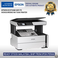 Epson M3170 Mono EcoTank Printer Print Scan Copy Fax WiFi Direct Auto Duplex