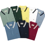 Arnold Palmer 100% Cotton Pique Casual Polo Shirt with Pocket