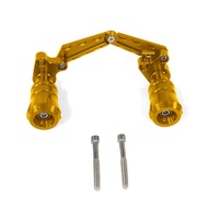 สำหรับ ZONTES 368E 368กรัม368D 368เมตรดัดแปลงอะลูมิเนียมอัลลอย CNC ท่อไอเสียก้านป้องกันการตกหล่นด้าน