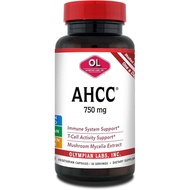 Olympian Labs Premium AHCC Supplement 750mg of AHCC per Capsule – Supports Immune Health, Liver Func