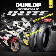 TIRES DUNLOP SPORTMAX QLITE 140/70-17 150/60-17 SEEDS Ring 17 R17 R 17 Q-LITE Q LITE SOFT COMPUND CO