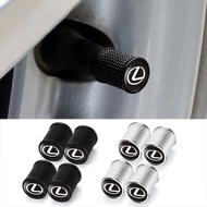 4pcs/set Alloy Car Valve Stem Cap For Lexus RX300 NX300h NX NX200T RX350 RX200T Wheel Tire Cover Dec