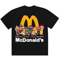 Áo Thun Ngắn Tay Cổ Tròn In Chữ CPFM x Mcdonald S x Travis Scott Joint Burger S-5XL