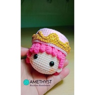 GANTUNGAN G-DRAGON (GD) Bigbang Mama 2024 Peaceminusone Amigurumi Knitted Doll Kpop Keychain Cute Ke