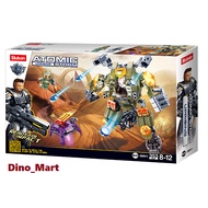 Sluban Brick Atomic Storm Uprising Dire Wolf Robot M38-B0911 - Dino_Mart