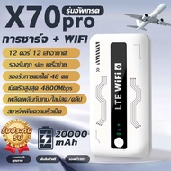 ⚡️wifiพกพา+พาวเวอร์แบงค์2in1⚡D-LINK  5G/LTE Mobile Router Network เทคโนโลยี WIFI  เน็ตเร็วสูงสุด4800