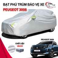 [Peugeot 3008] Bạt phủ xe Peugeot 3008 áo chùm phủ kín bảo vệ xe ô tô chất liệu vải dù oxford cao cấ