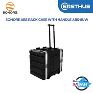 Sonore ABS Rack Case with Handle & Wheels 8U