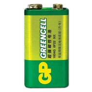 GP 9V Greencell Extra Heavy Duty Battery GP Greencell 9V Block 1604G 6F22 6LR61 Extra Heavy Duty Bat