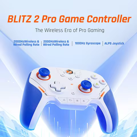 BIGBIG Won Blitz 2 Pro Wireless Controller 2000Hz return rate APEX somatosensory Controllers Support