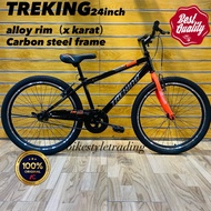 TREKING BASIKAL 24inch/Basikal dewasa/Basikal budak/MTB/Basikal alloy rim/Basikal murah/Bicycle/ Bas