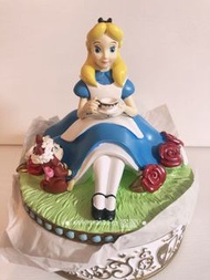 日本迪士尼 ALICE IN WONDERLAND CHESHIRE CAT 愛麗絲夢遊仙境 妙妙貓 柴郡貓 笑笑貓擺件 飾品盒 首飾盒 收納盒