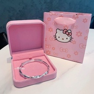 0826Mobius sterling silver bracelet 9999 foot silver bracelet fu Mobius sterling Silver Bracelet 999