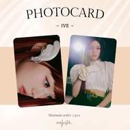 Photocard || Ive 2ND MINI ALBUM "SWITCH" LIZ WONYOUNG GAEUL YUJIN REI LEESEO Latest POLAROID PC Photo Photo CARD KOREA UN OFFICIAL Special EDITION TREASURE BTS TXT ENHYPEN NCT DREAM 127 WISH U AESPA SEVENTEEN