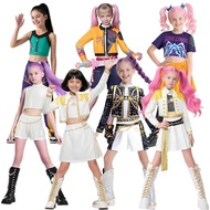 Witch Hunters Cos Costume Girl Demon Hunter KPOP Costume Stage Costume/Ppol
