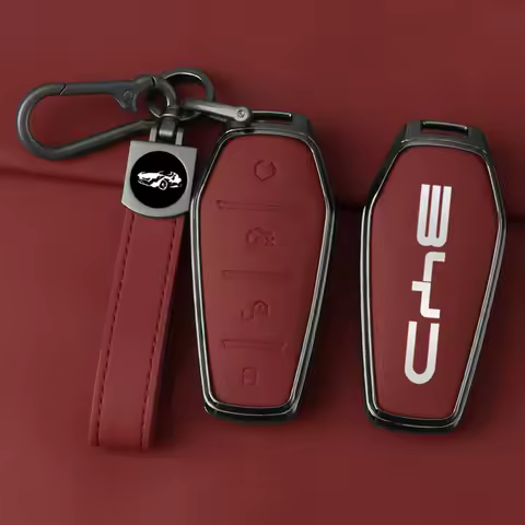 Car Key Case Cover Shell for BYD Song Plus Dolphin Seal Atto 3 Mimi Han EV Tang DM Qin Remote Fob Ho