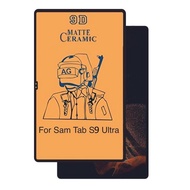 L- Matte Ceramic 9D Film for SAMSUNG TAB A10.5/T595 - A10.1/T585 - A8.0 w/Pen P205 - A7 LITE/T225 - 