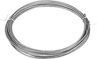 uxcell 1/8"(3mm) 304 Stainless Steel Cable Wire Rope 7x19 Strands Core 20ft (6M) Aircraft Wire for C