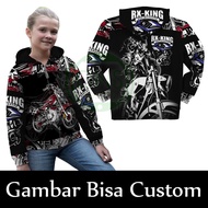 Jaket Hoodie Anak Rx King Sublimation Anak Kekinian